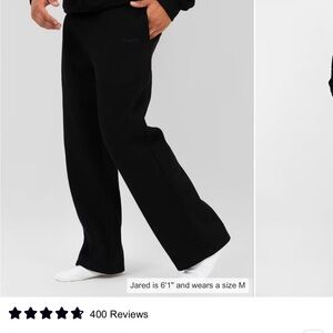 Womens or men’s Black sweatpants